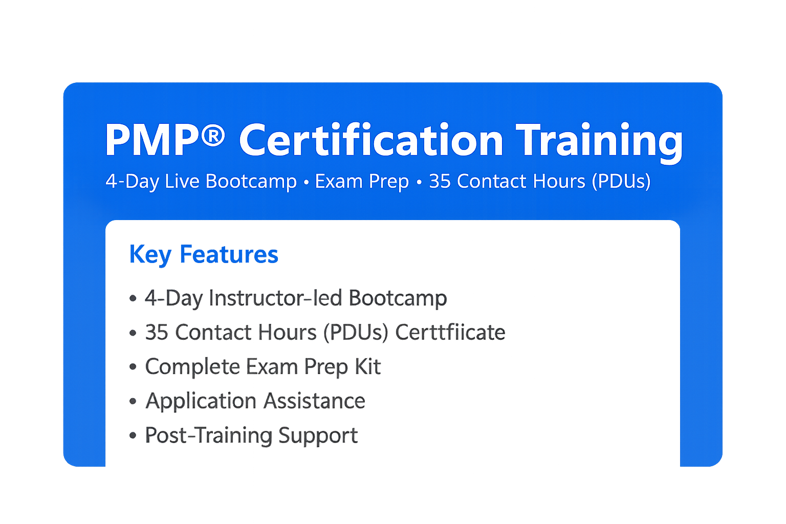 PMP® Certification Training
